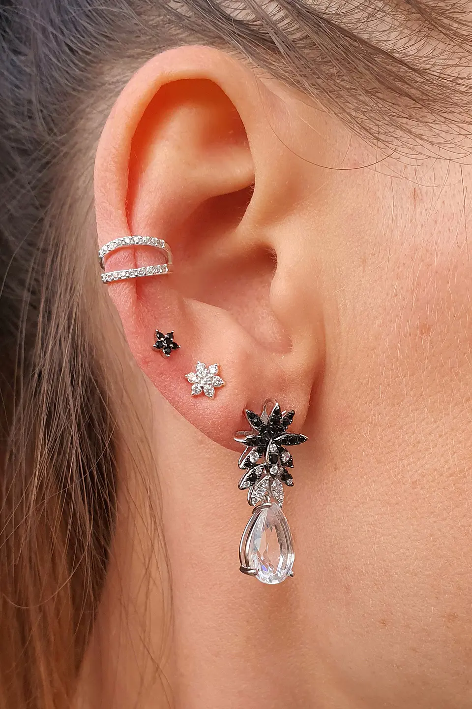 Gotas blanco y negro  5