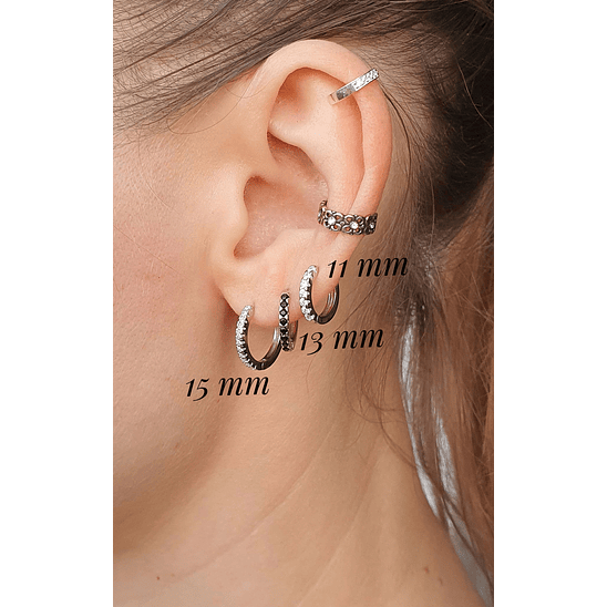 Argollas Huggies 11 mm 2