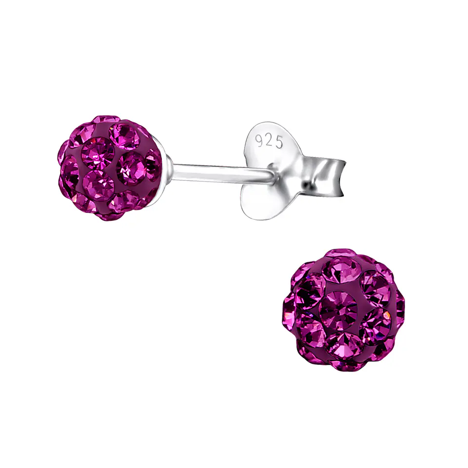 Esferas fucsia 4 mm 1