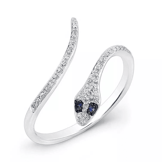 Anillo serpiente ajustable  3