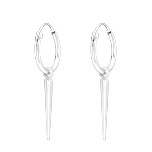 Argollas puntiagudas 