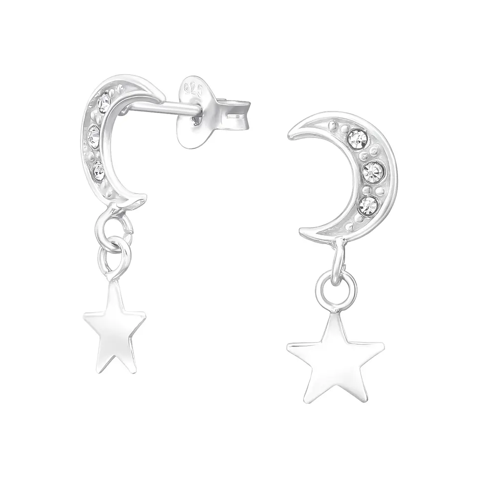 Luna + estrella colgante 1