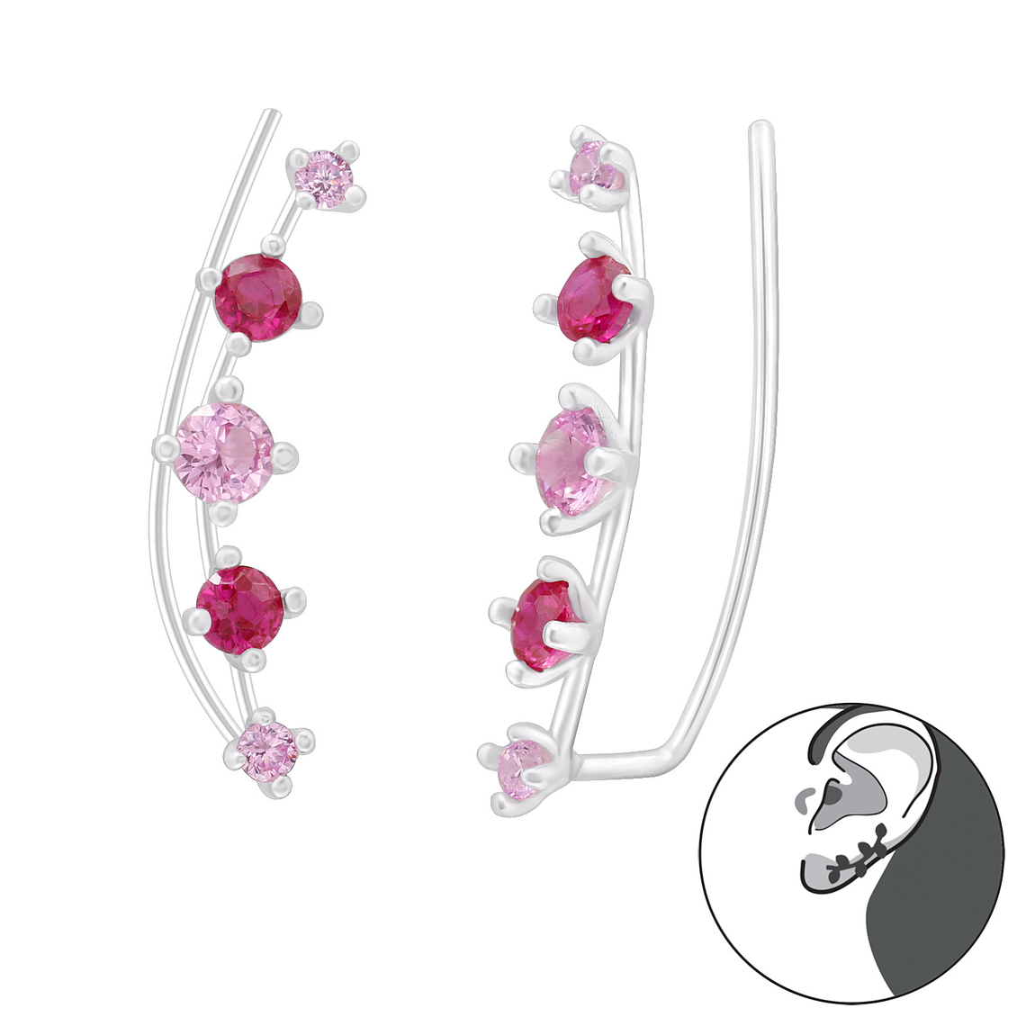 Trepadores rosados 2