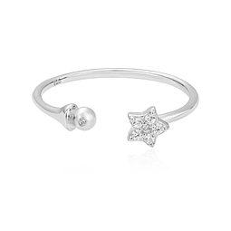 Anillo estrella ajustable 