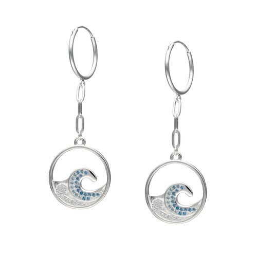 Argollas con olas