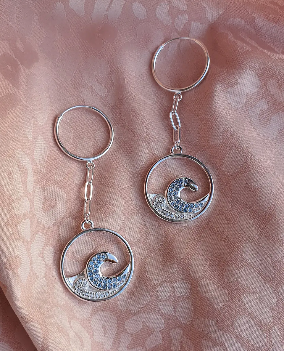 Argollas con olas 2
