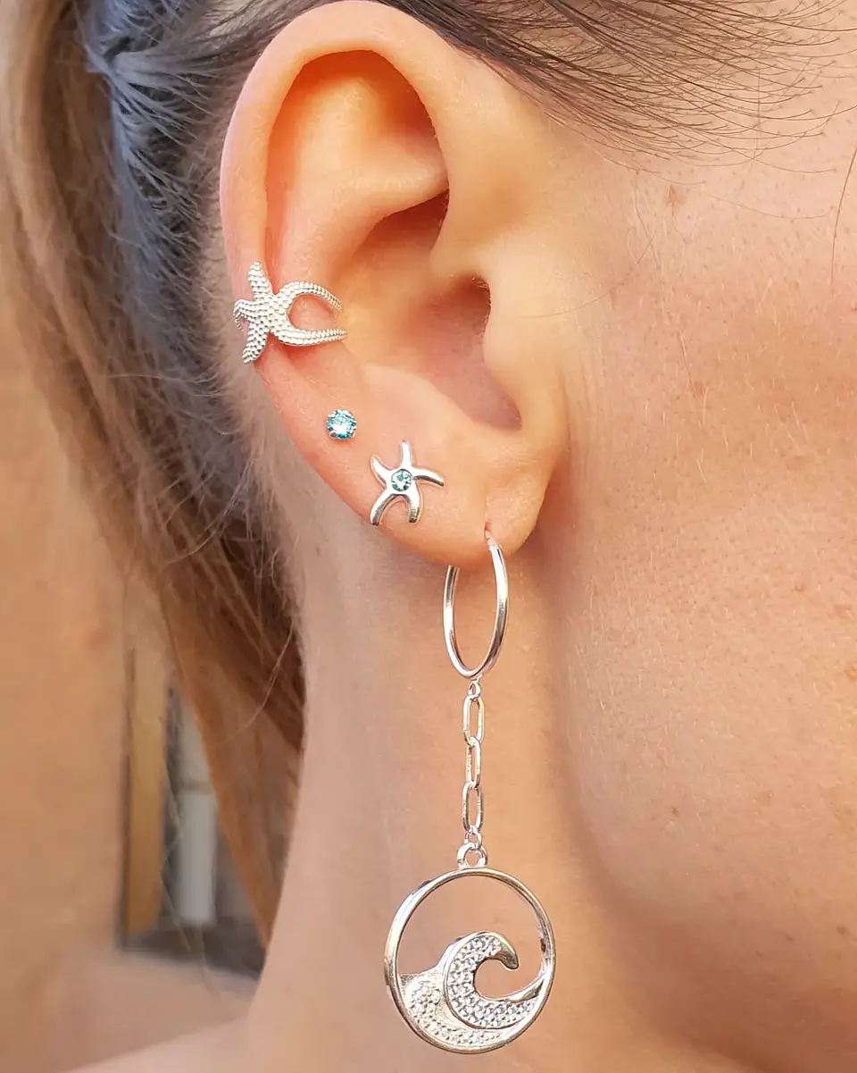 Argollas con olas 3