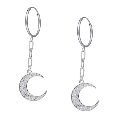 Argollas con lunas