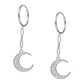 Argollas con lunas  - Miniatura 1