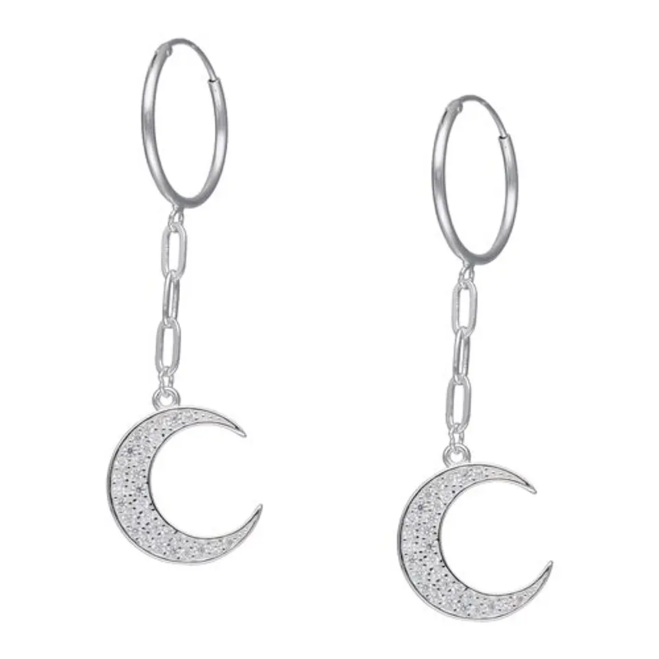 Argollas con lunas  1