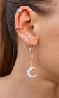 Argollas con lunas  - Miniatura 2