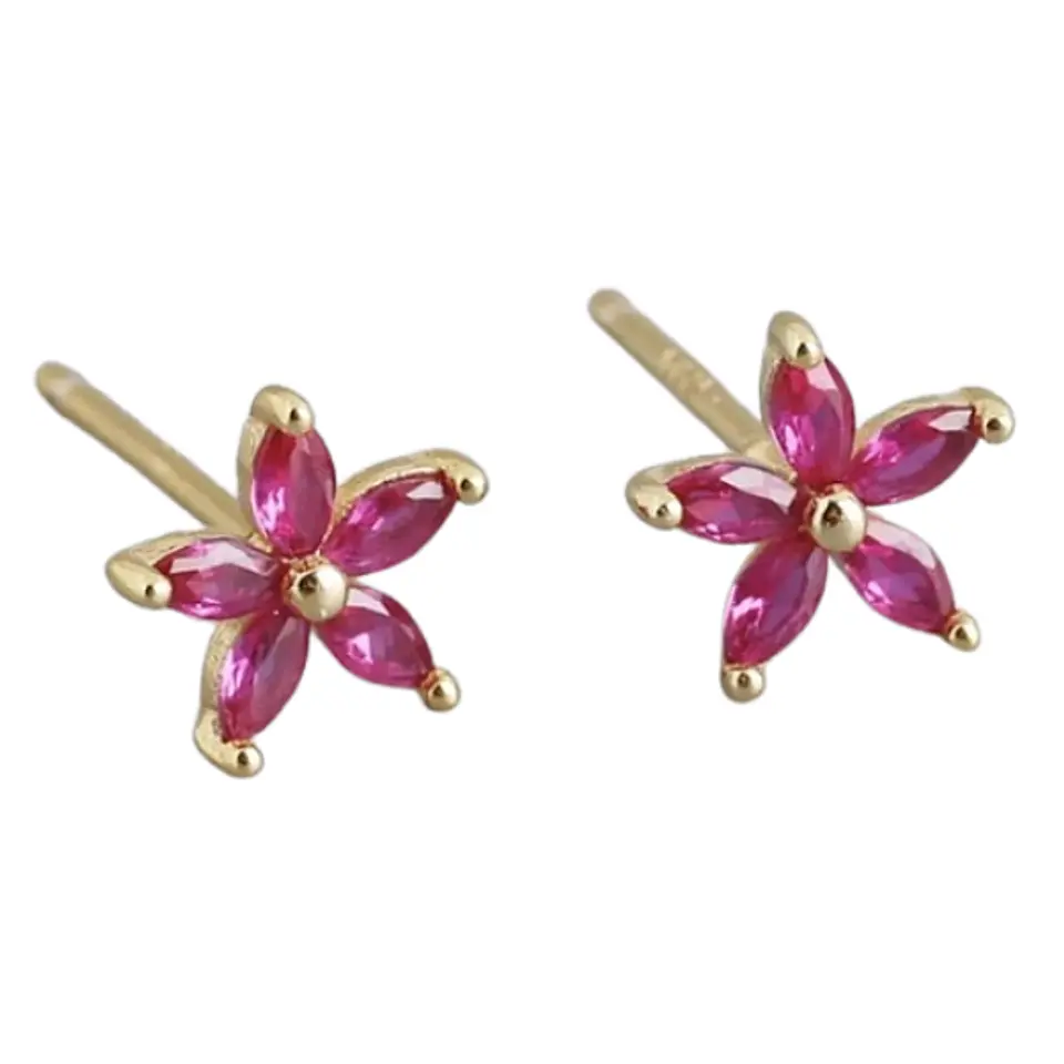 Flor fucsia 7 mm 4