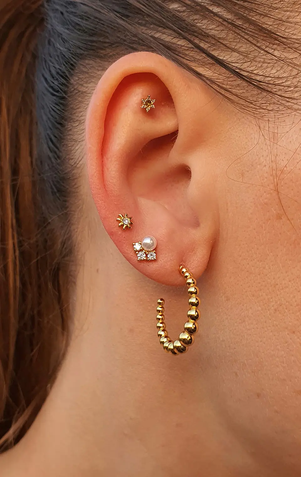 Perla con circones 7 mm 3