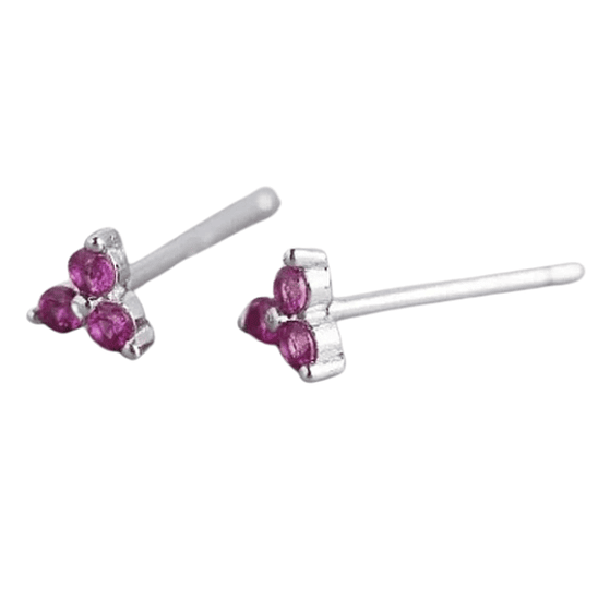 Triángulos fucsia  1