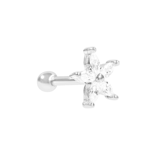 Piercing flor 7 mm 1