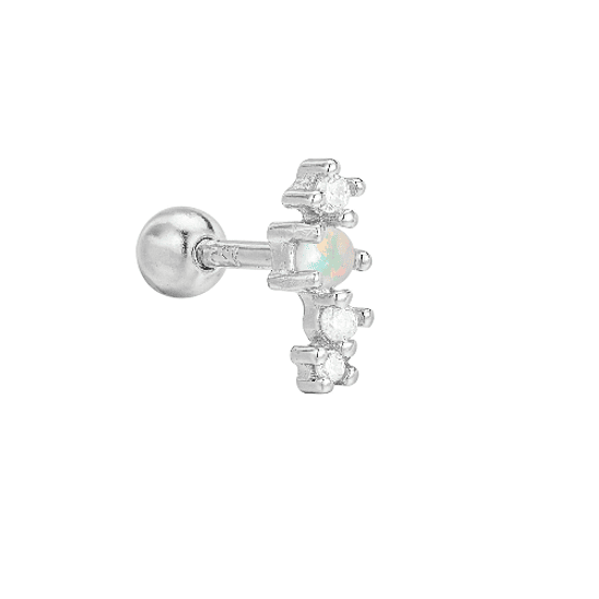 Piercing con ópalo 1
