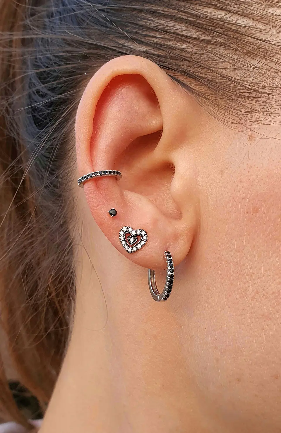 Argollas negras 15 mm 2