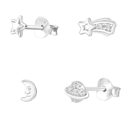 Set 4 mini aros espaciales  1