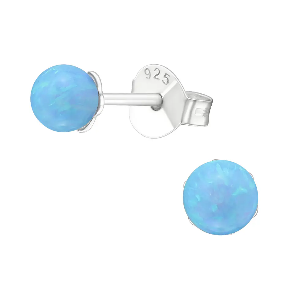 Esfera ópalo azur 4 mm 2