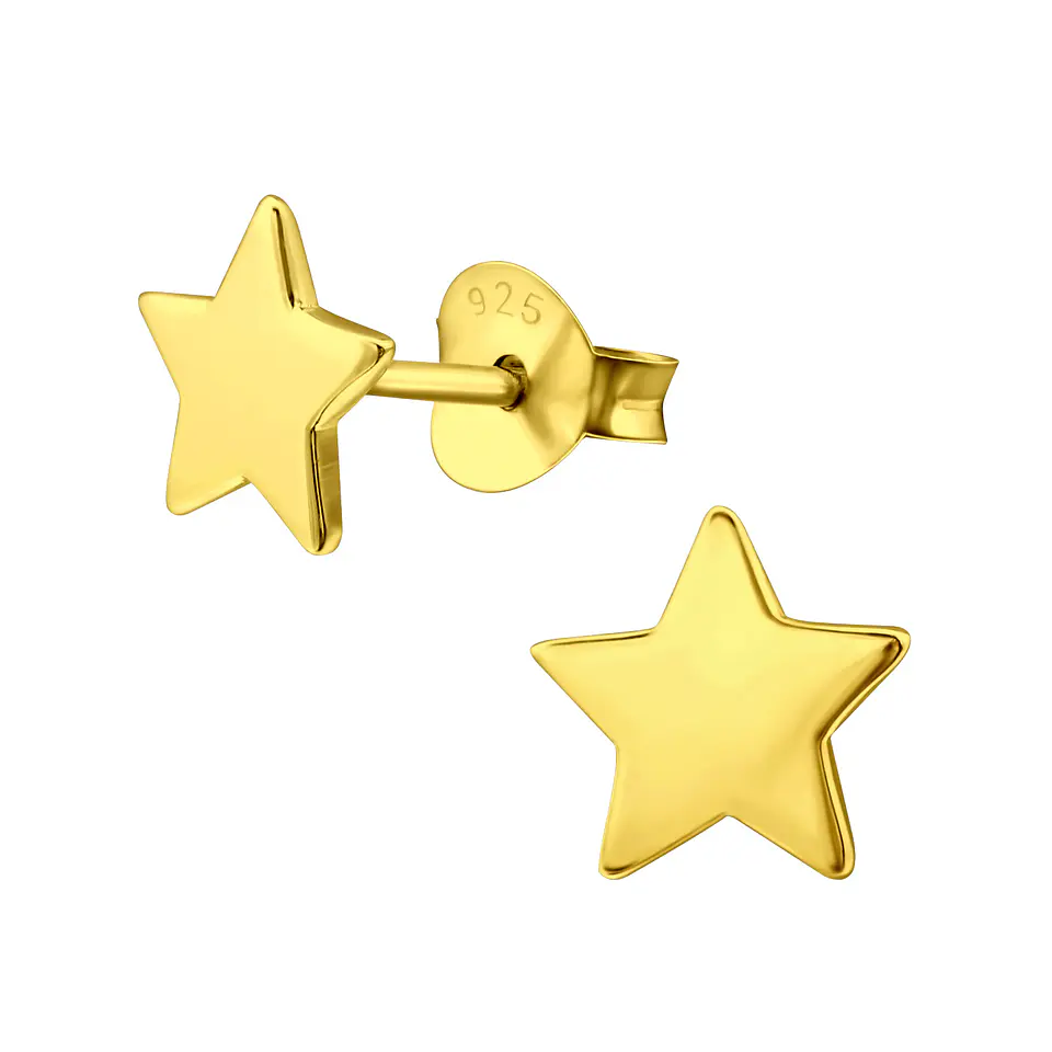 Estrellas doradas 6 mm 1