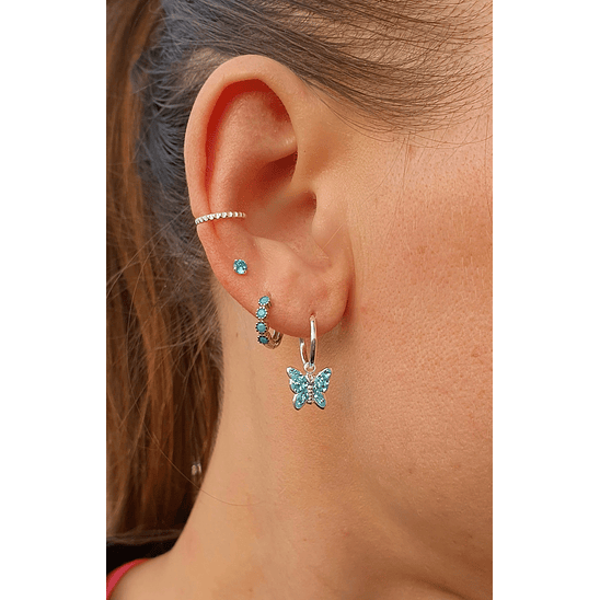 Argollas mariposas celestes 2