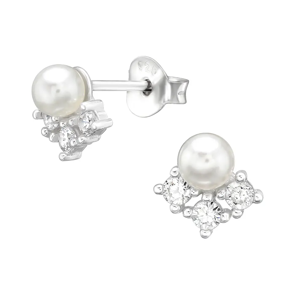 Perlas con circones 1