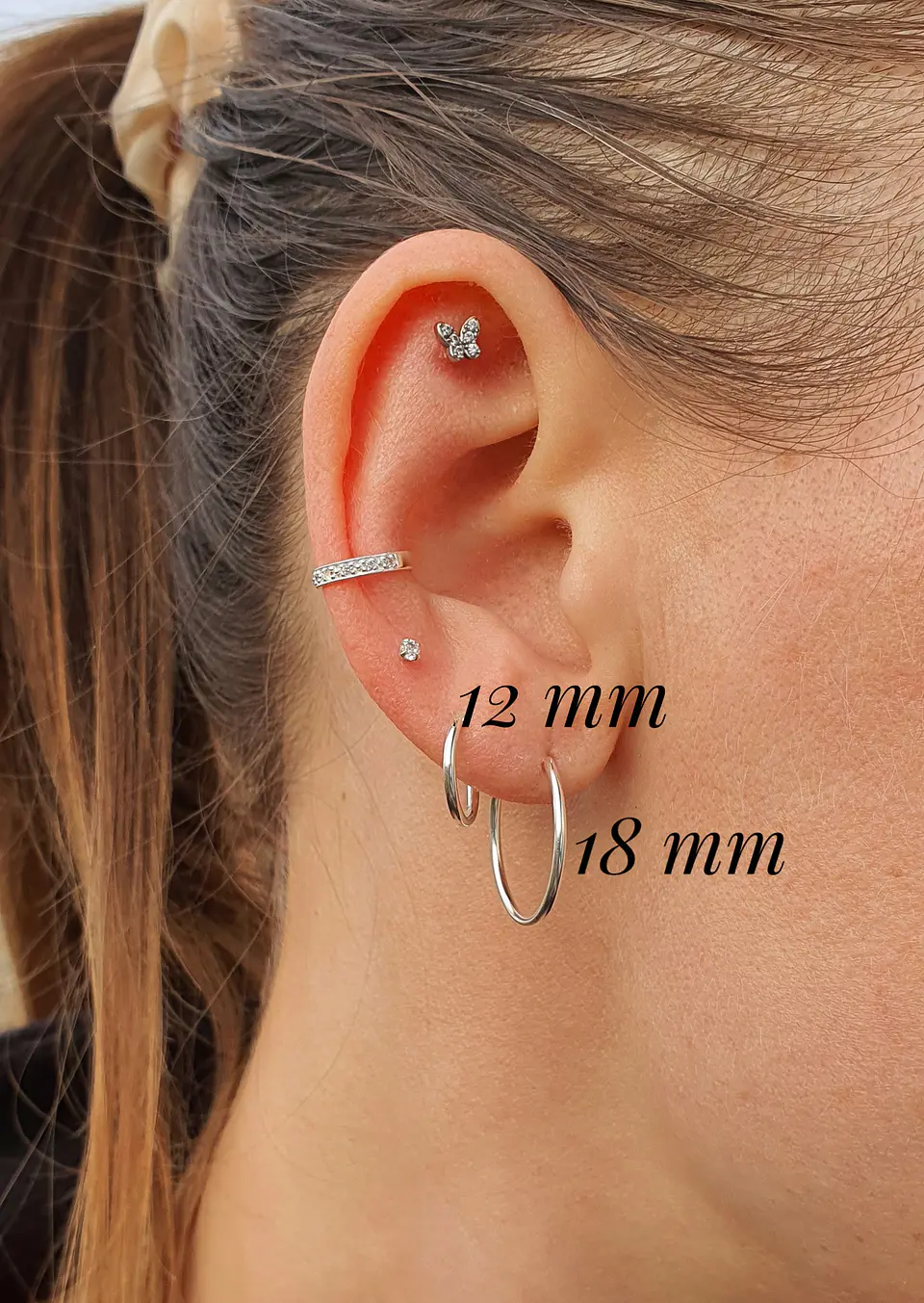 Argollas Lisas 10 a 18 mm 4