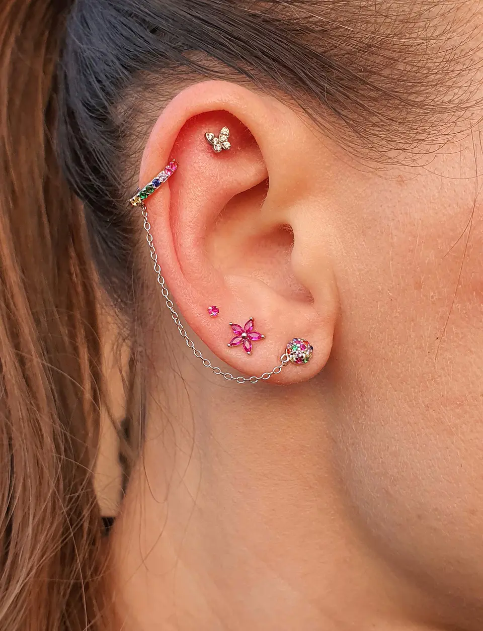 Esfera multicolor con cuff 4