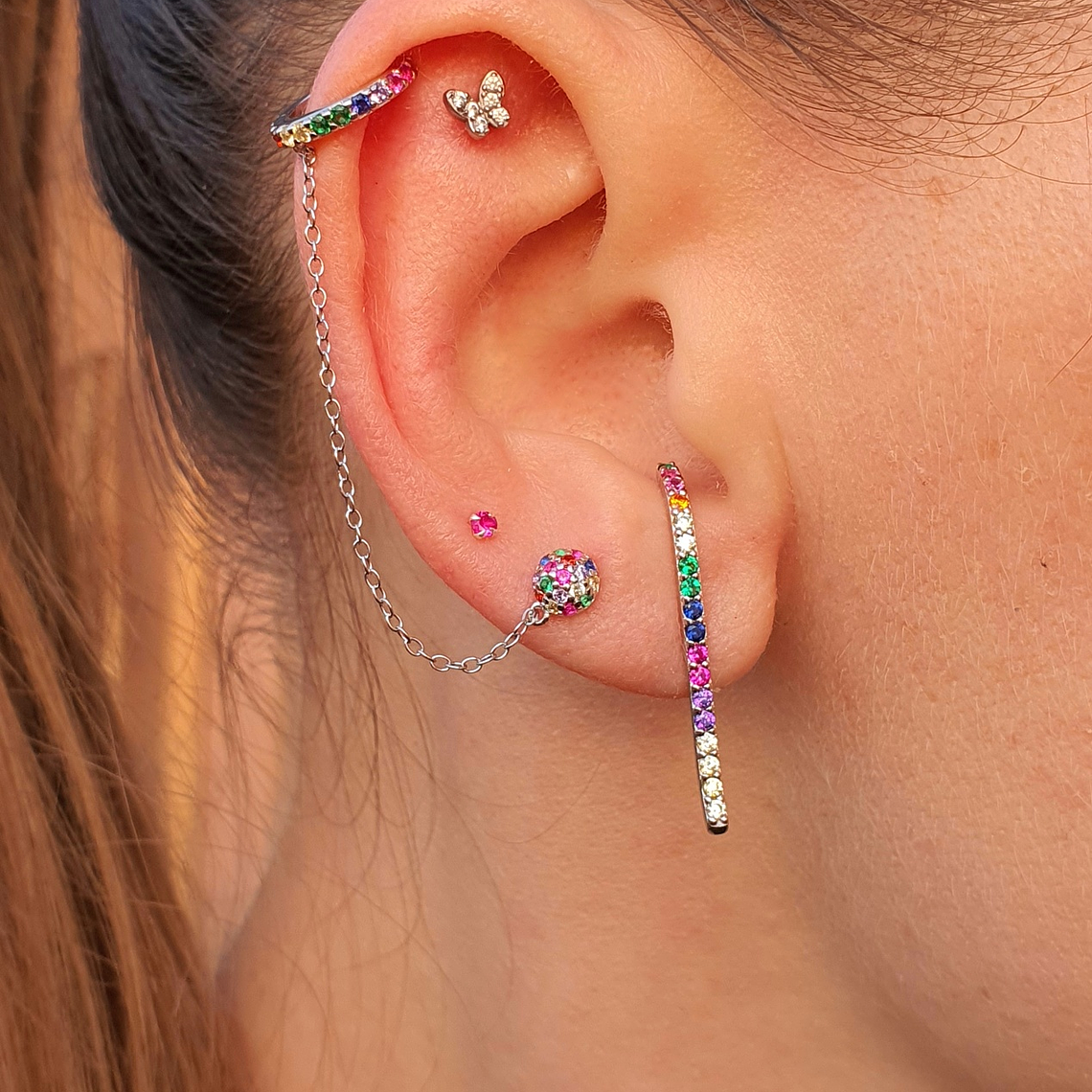 Aros linea multicolor 3