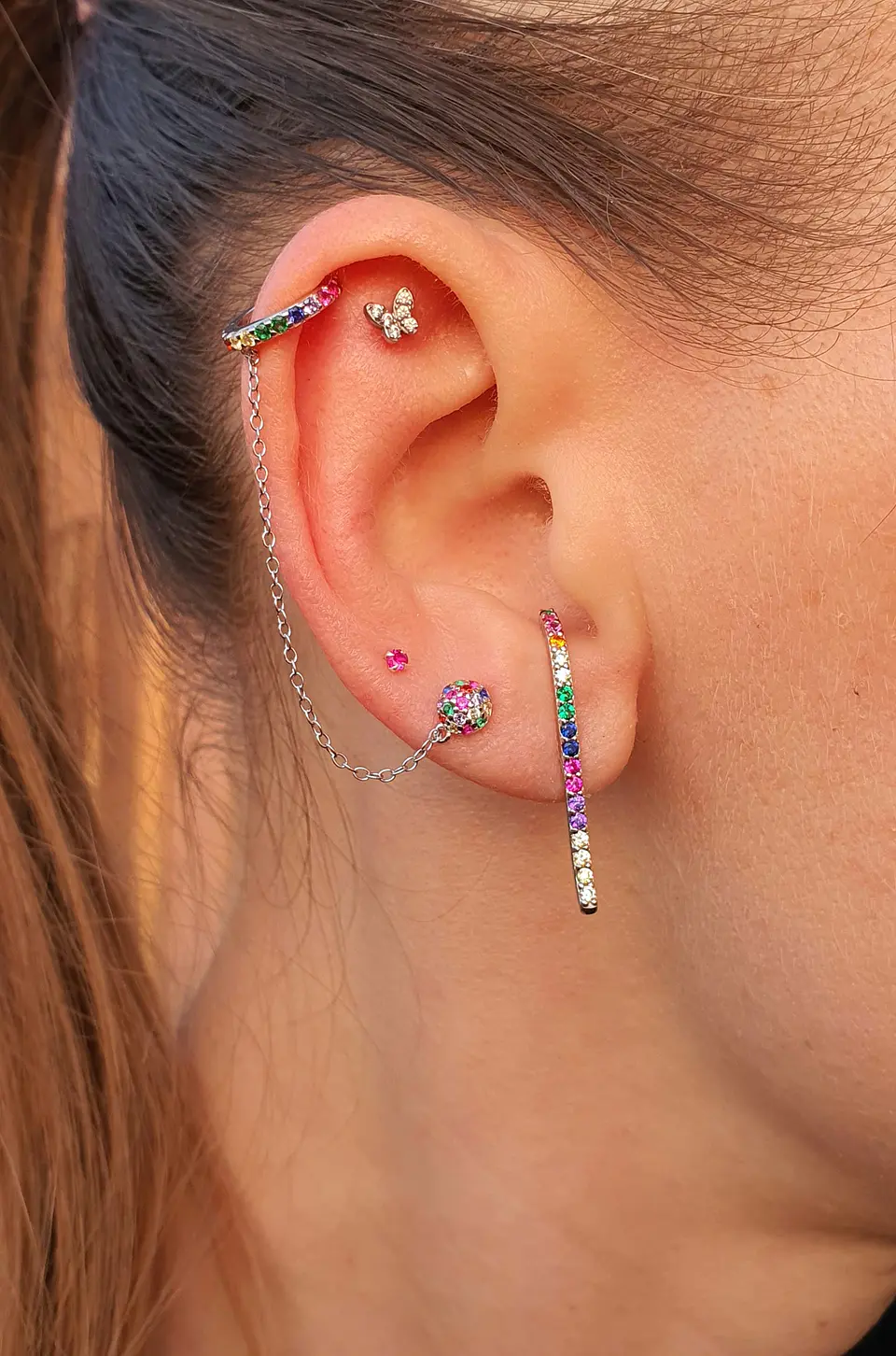 Aros linea multicolor 3