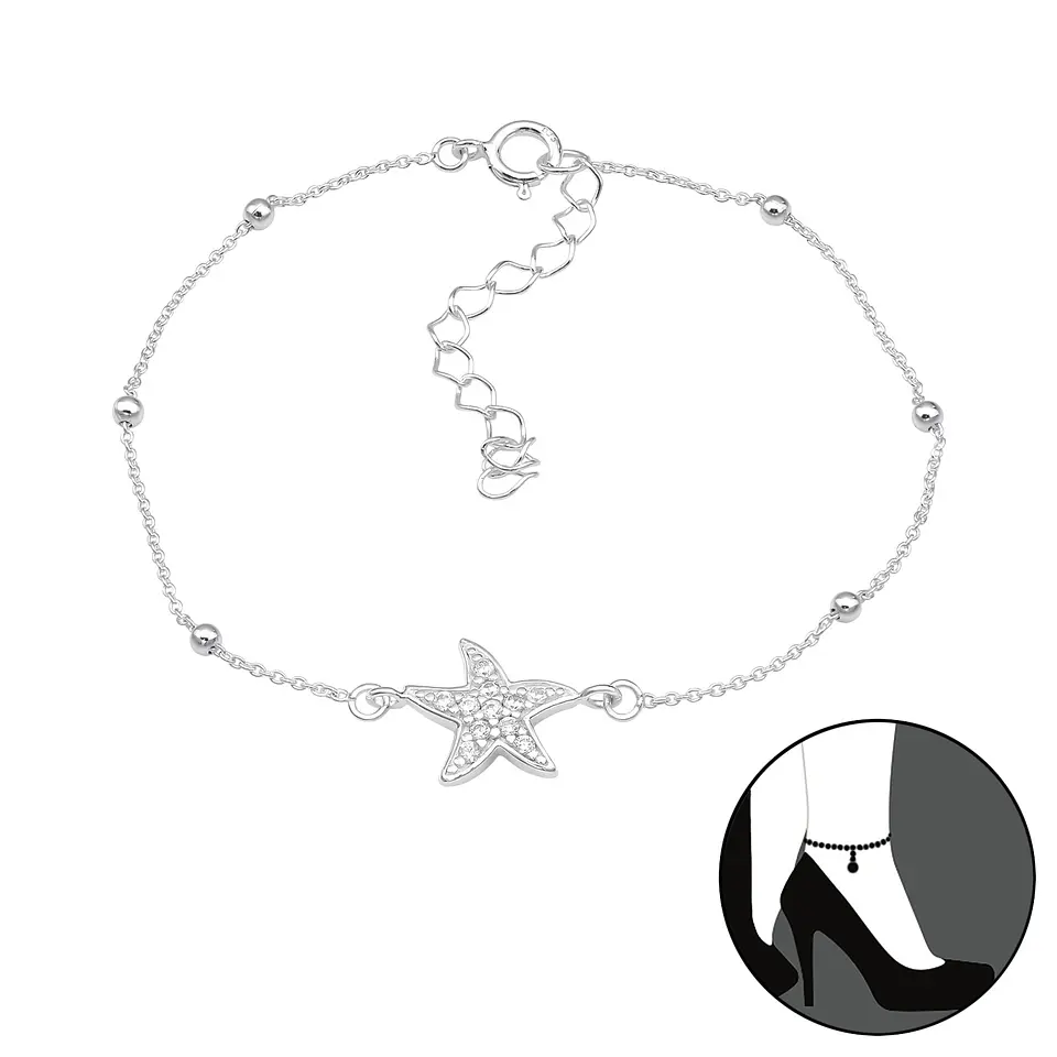 Tobillera estrella de mar 2