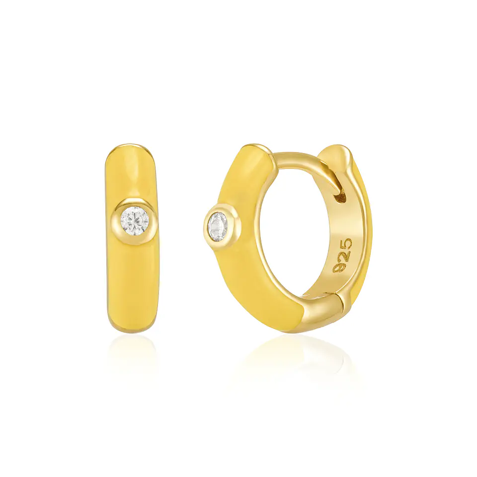 Argollas 12 mm esmaltadas 4