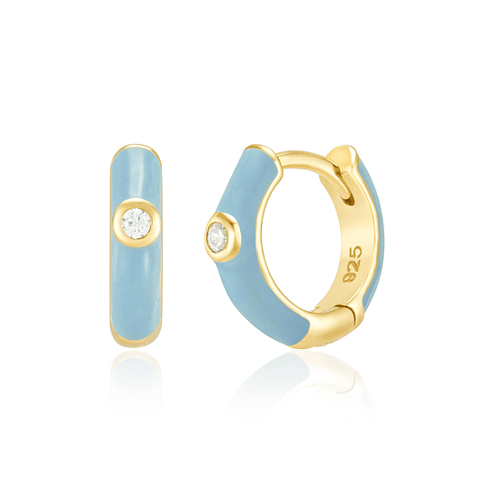 Argollas 12 mm esmaltadas 7