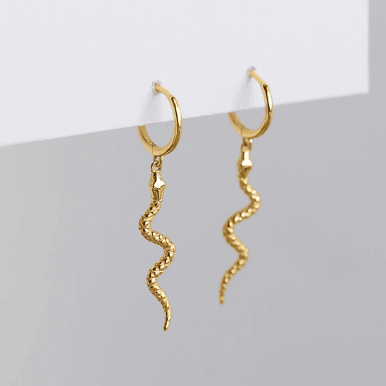 Argollas con serpiente 1