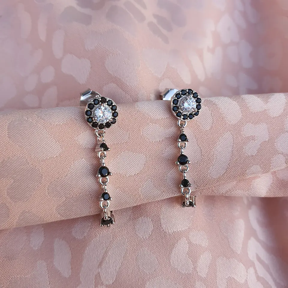 Aros cadena negros 1