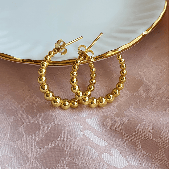 Semi argollas esferas  5