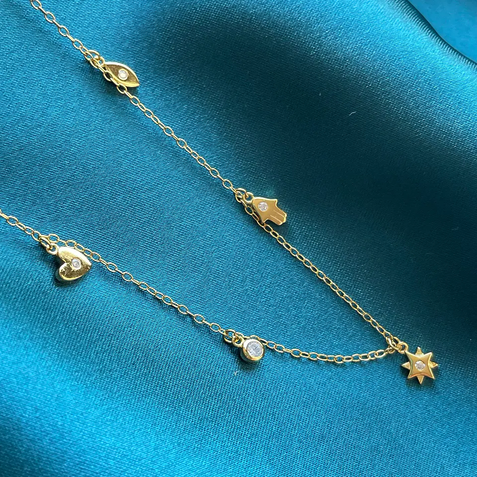 Choker dorado 2