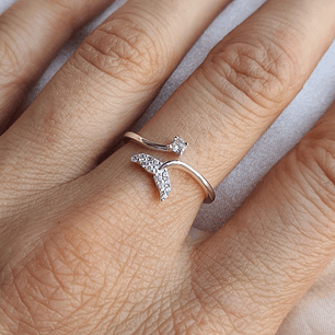 Anillo cola de ballena