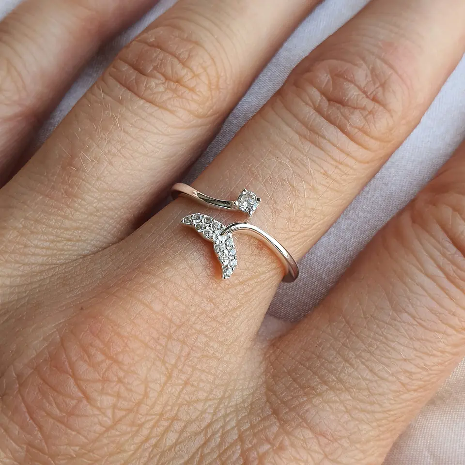 Anillo cola de ballena 1