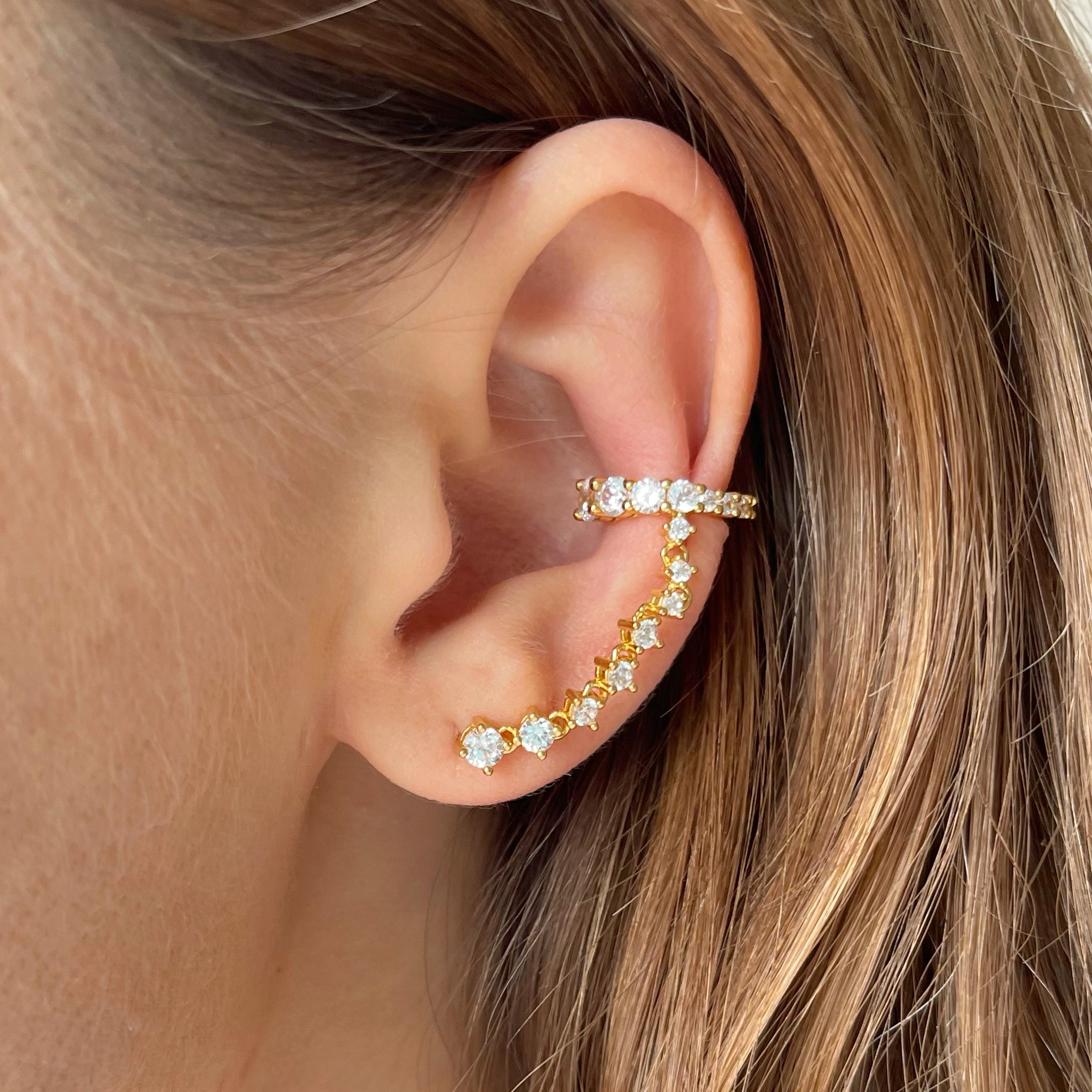 Cuff circones oreja izquierda