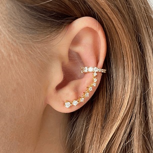 Cuff circones oreja izquierda 