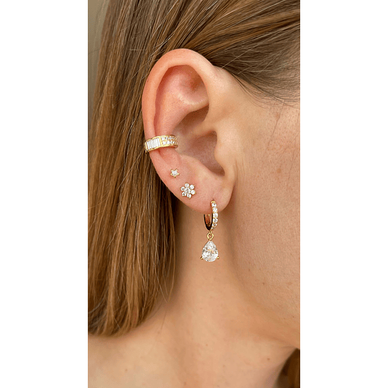 Argollas con circón 2