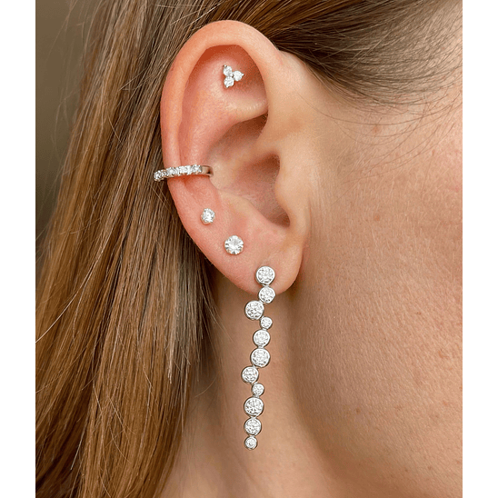 Aros largos de circones 3