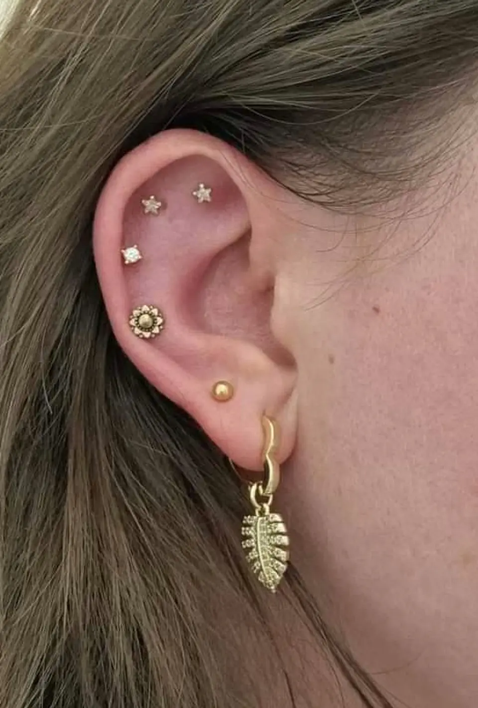 Piercing punto de luz 3