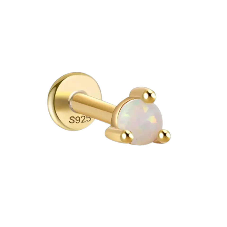 Piercing ópalo 1