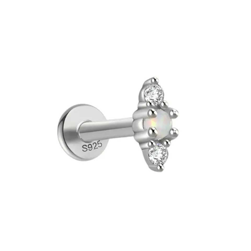 Piercing ópalo y circones 1