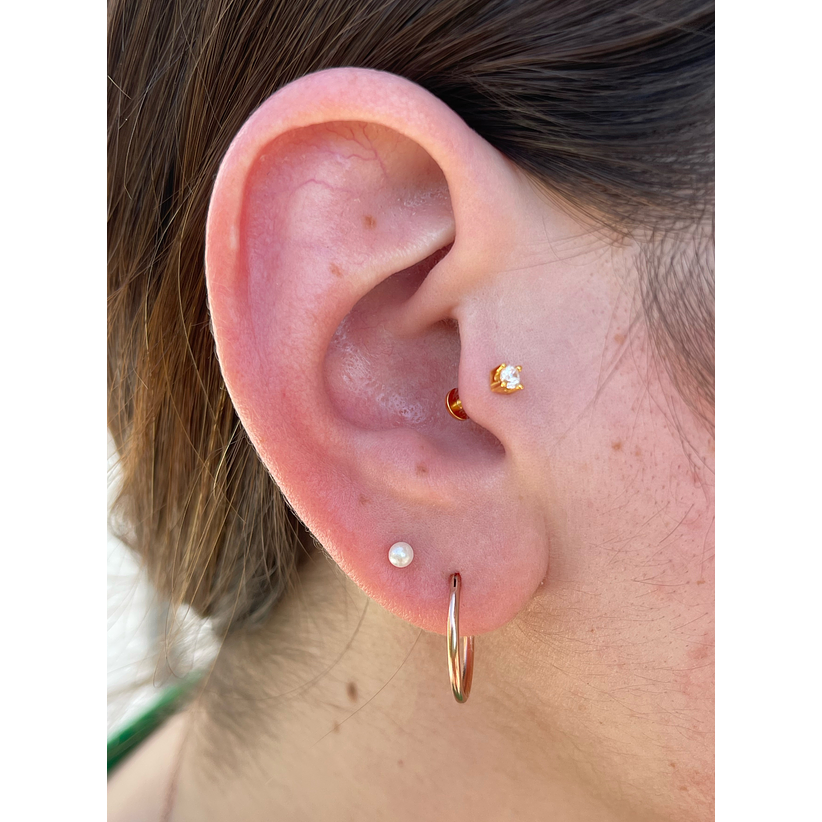 Piercing punto de luz 2