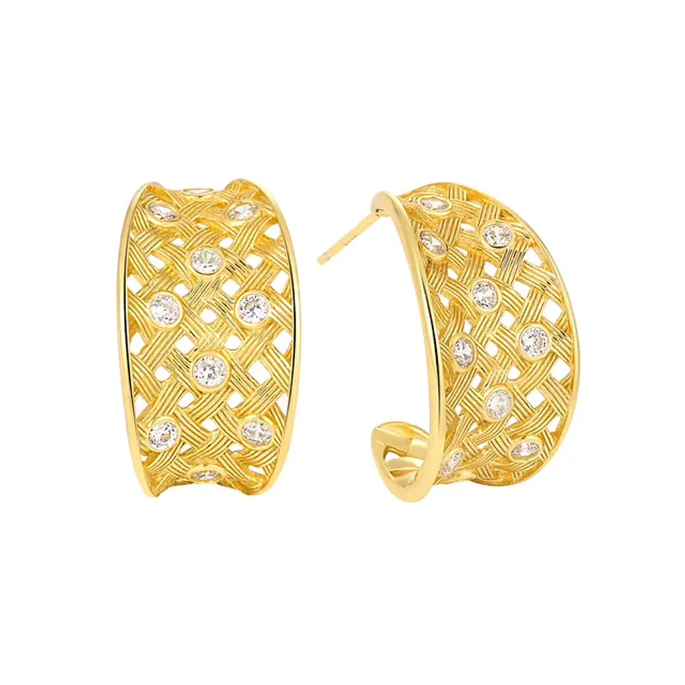 Semi argollas grandes  4