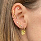 Cuff trepador rama dorada - Miniatura 2