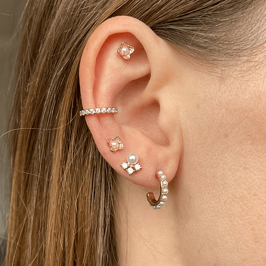 Argollas perlas 13 mm 2